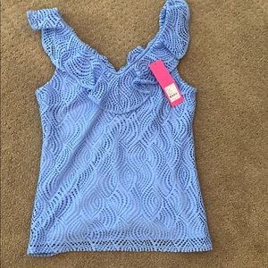 New with tags‼️ Lily Pulitzer ruffle top